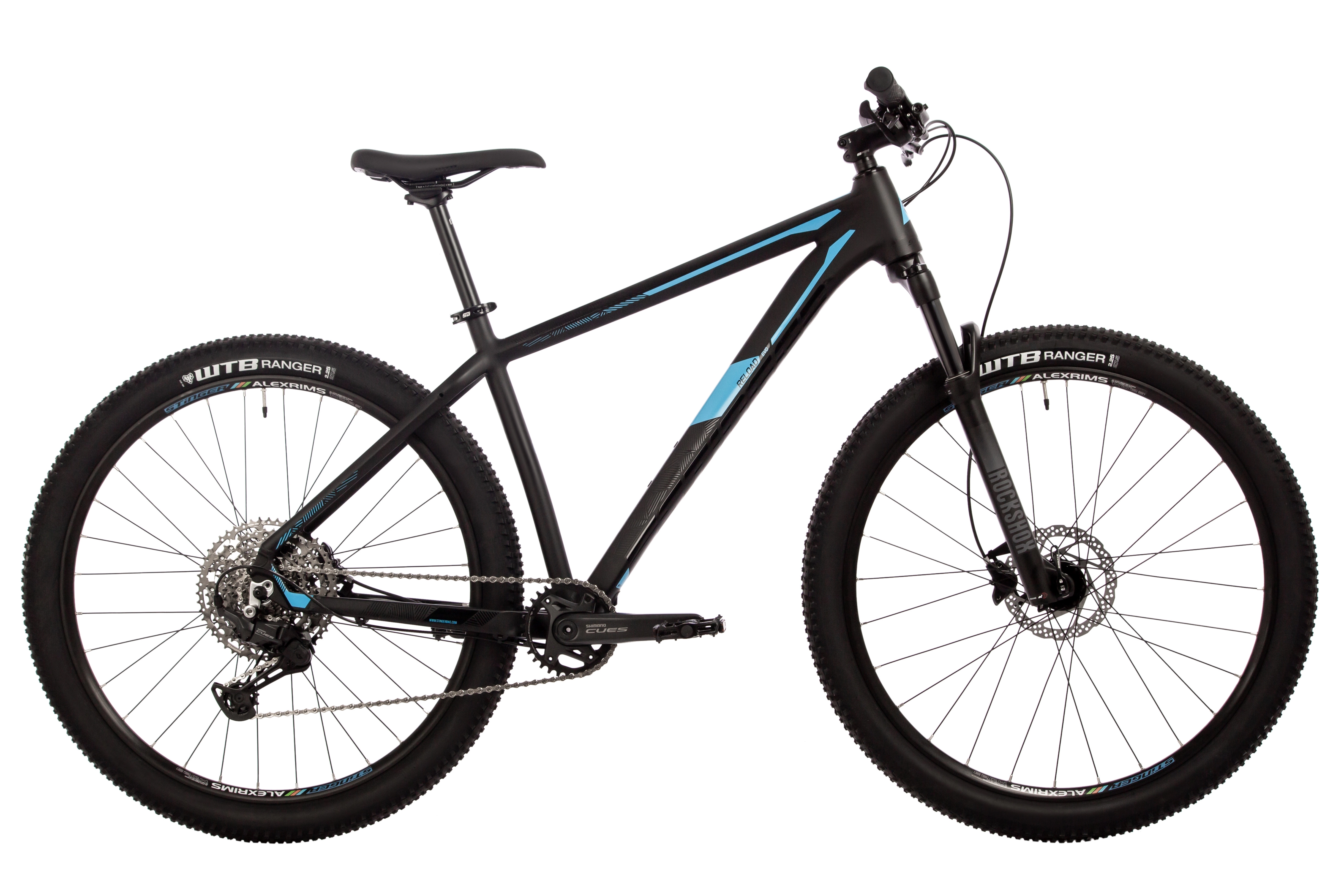  Велосипед STINGER RELOAD EVO 27,5", рама 18" (M), черный /168-494/