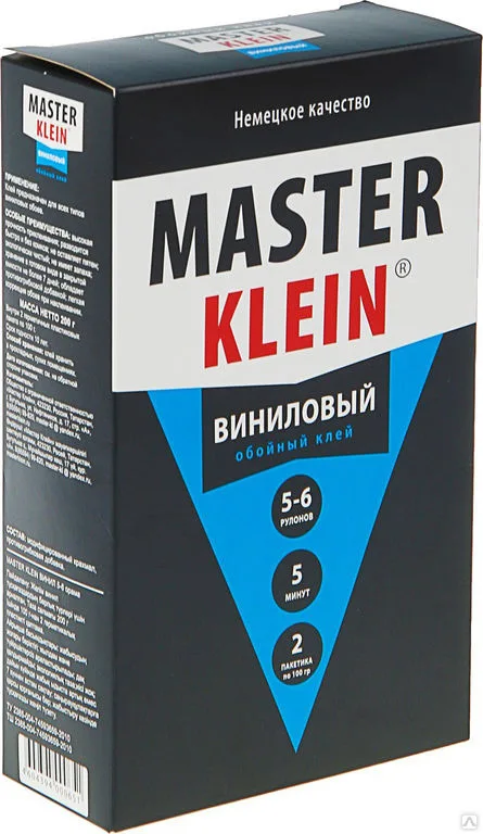  Клей обойный виниловый МАСТЕР 200гр жест.уп.