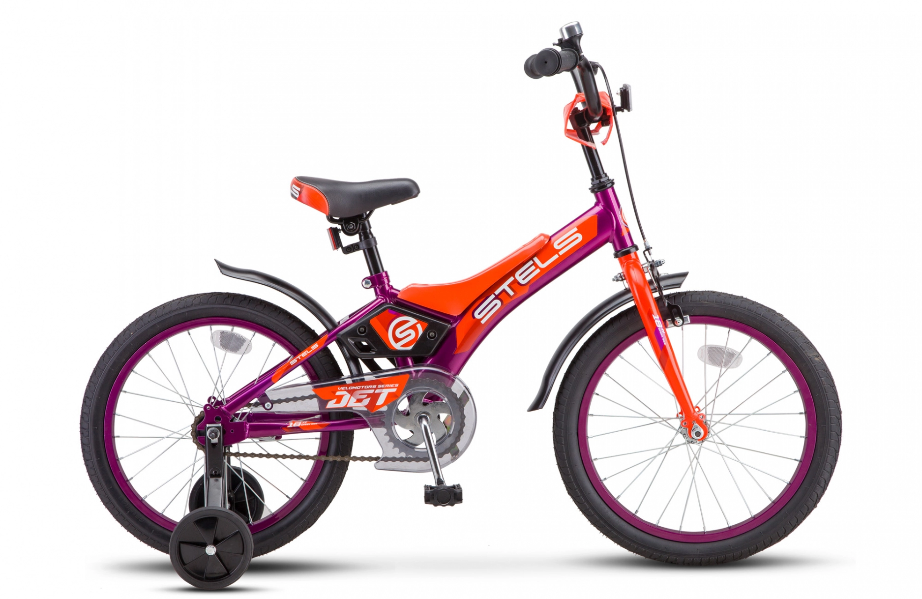  Велосипед детский STELS 14" Jet KC, рама 8,5", фиолетовый (2025)