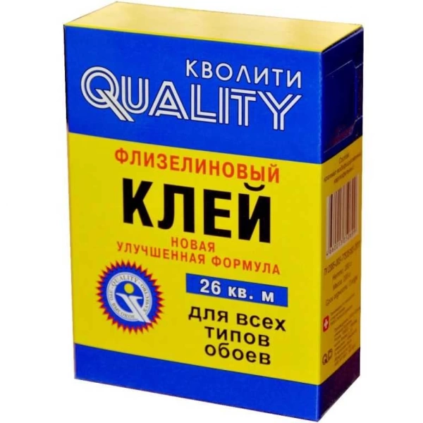  Клей обойный флизелиновый КВОЛИТИ 200гр жест.уп