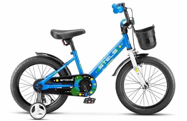  Велосипед детский STELS 16" Strike, рама 9,6", синий /LU098883/